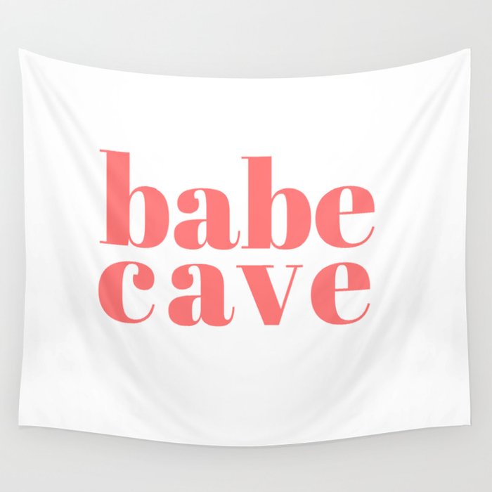 babe cave Wall Tapestry