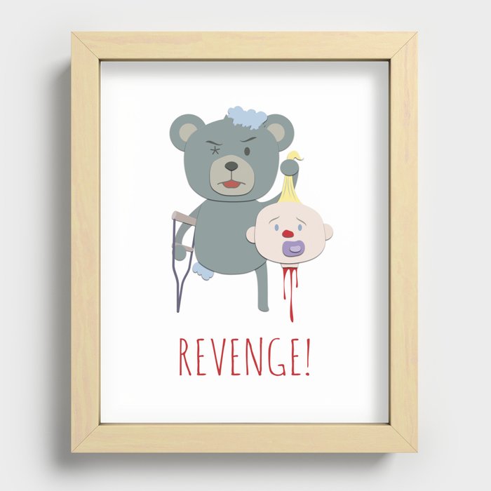 Revenge Recessed Framed Print