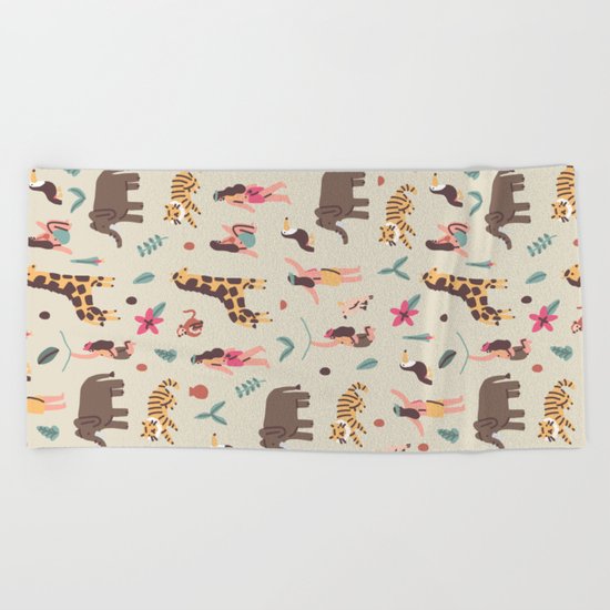 Jungle Beach Towel
