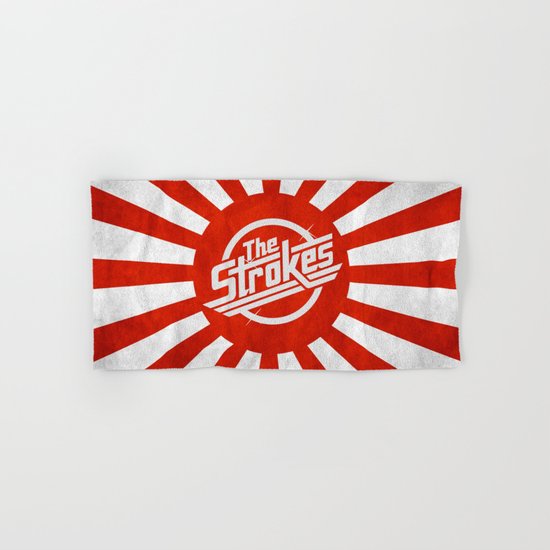 The Strokes Logo Welcome To Japan Hand & Bath Towel