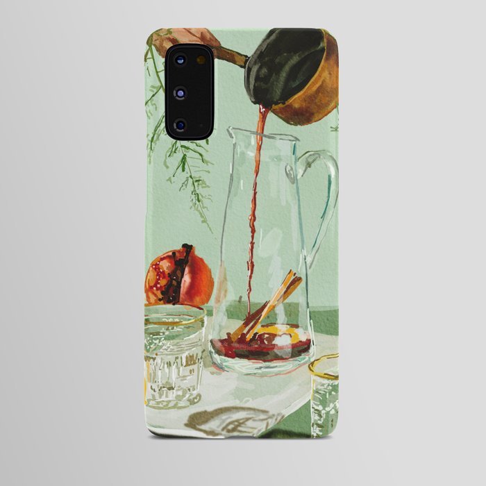 Мulled wine kit Android Case