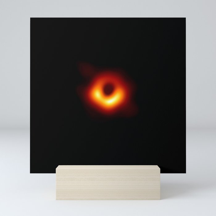 black hole : the first picture. Mini Art Print