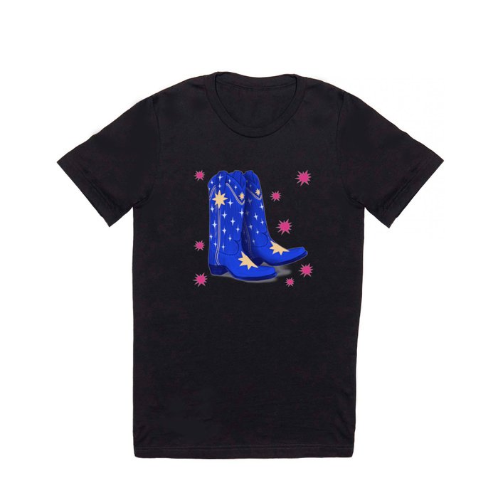 Carl's Space Cowboy-Boots T Shirt