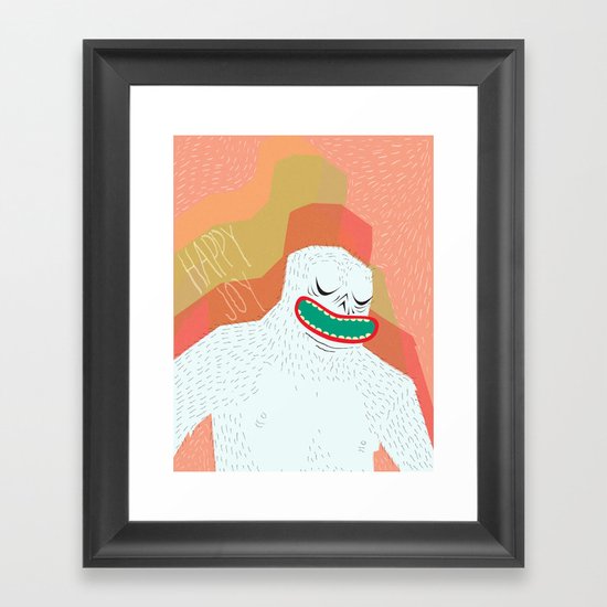 Your not yeti to believe right now Framed Art Print