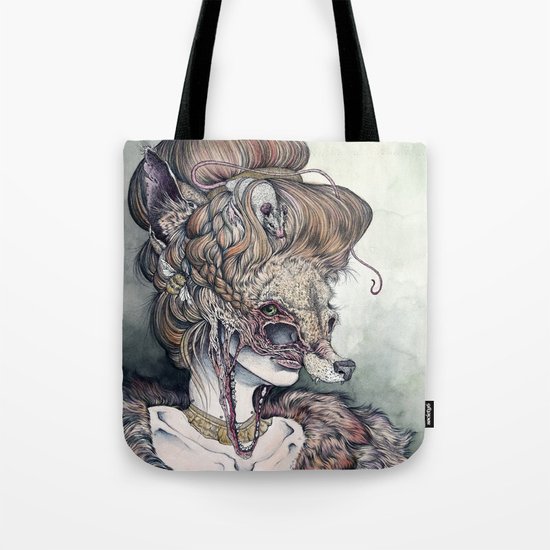 Vulpes Masquerade, now as a print! Tote Bag