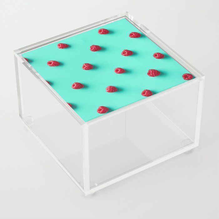 Healthy Raspberry Acrylic Box
