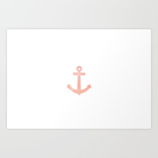 Anchors Away Art Print