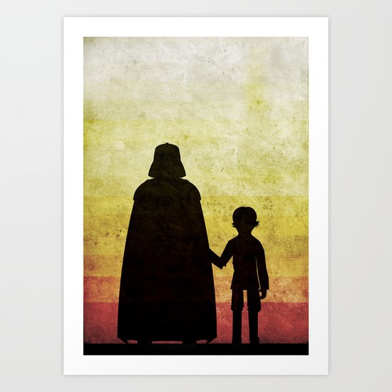 Darth Father's Day Art Print
