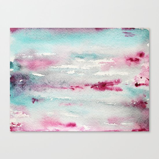 Sweet memories || watercolor Canvas Print