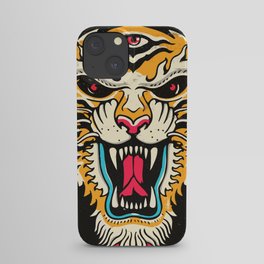 Tiger 3 Eyes iPhone Case
