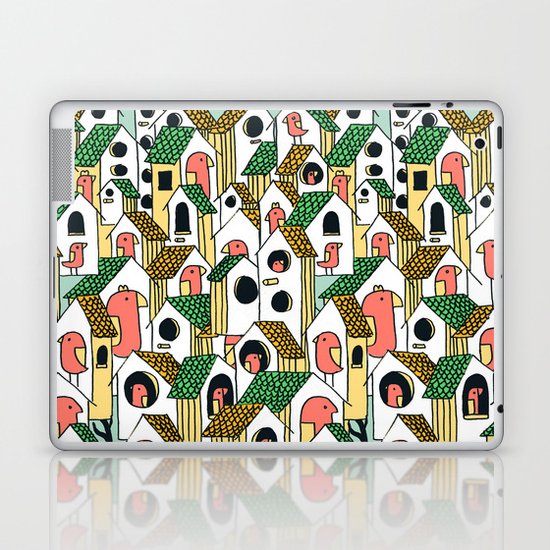 Bird houses Laptop & iPad Skin