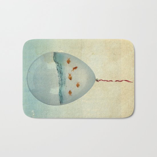 balloon fish Bath Mat