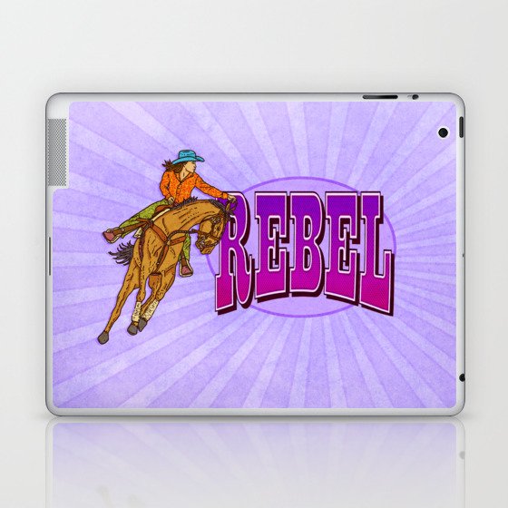 RIGHTEOUS RODEO Rebel Laptop & iPad Skin