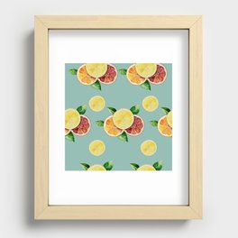 citrus delicious Recessed Framed Print