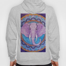 Patience - Elephant mandala Hoody