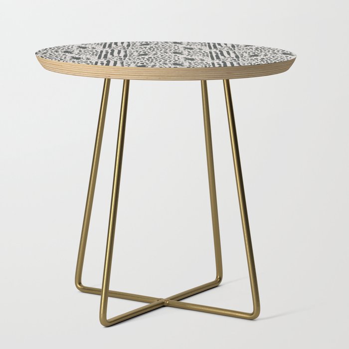 Abstract Animal Prints of Leopard, Cheetah, and Zebra - Oh, my! Side Table