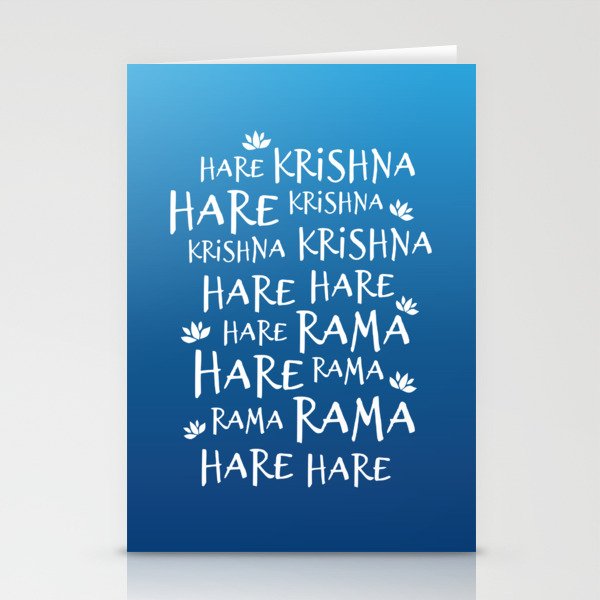 Hare Krishna Stationery Cards