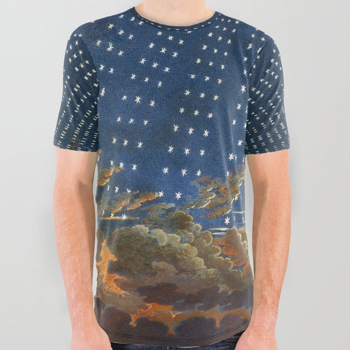 The Hall of Stars in the Palace of the Queen of the Night All Over Graphic Tee