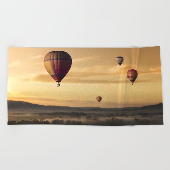Hot air Beach Towel