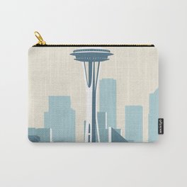 Seattle Cityscape Carry-All Pouch
