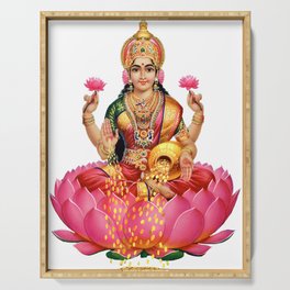 Goddess Lakshmi  Serving Tray