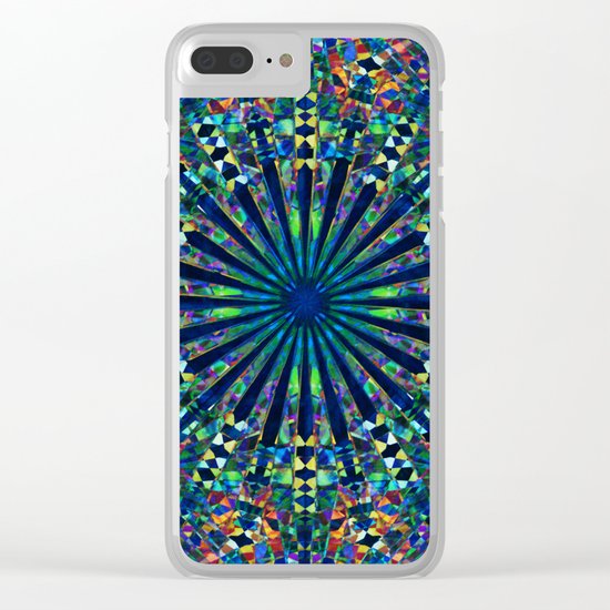 Kaleidoscope Clear iPhone Case