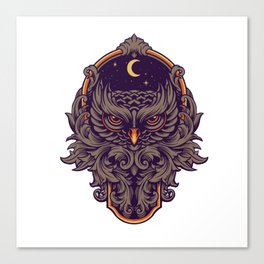 Magic owl  Canvas Print