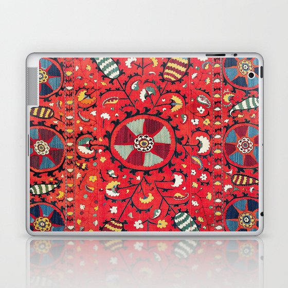 Lakai Suzani Samarkand Uzbekistan Embroidery Print Laptop & iPad Skin