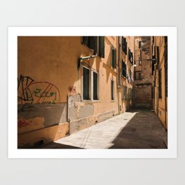 Hidden / Venice, Italy Art Print