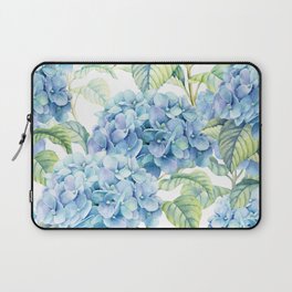 Blue Hydrangea Laptop Sleeve