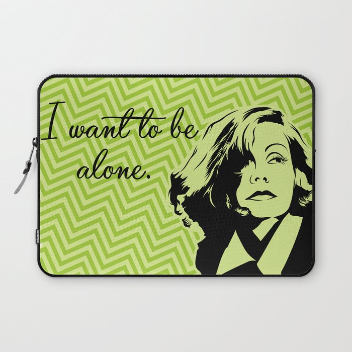 Let me alone! Laptop Sleeve