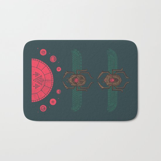 Scarabs Bath Mat