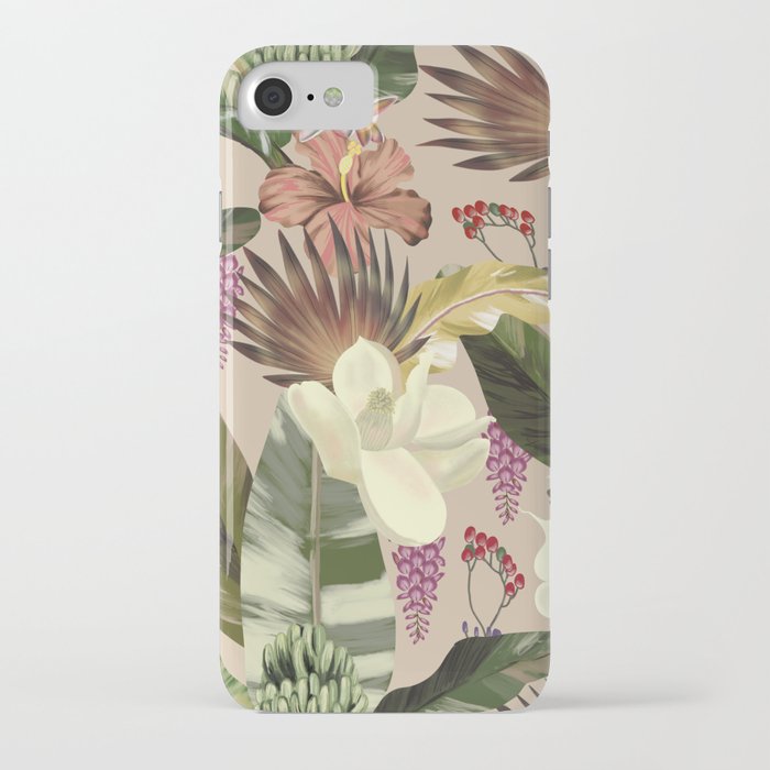 Tropical Botanics iPhone Case
