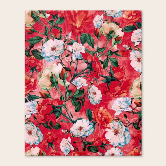 Rose Red Canvas Print