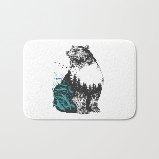 Bear Trip Bath Mat
