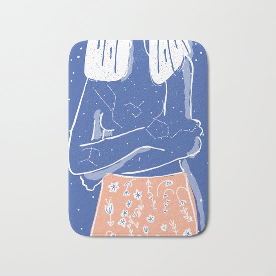 The Galaxy Inside Of Me Bath Mat