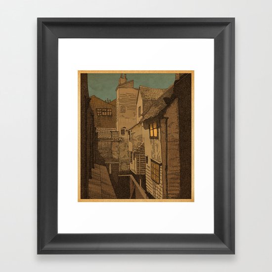 Dusk Framed Art Print