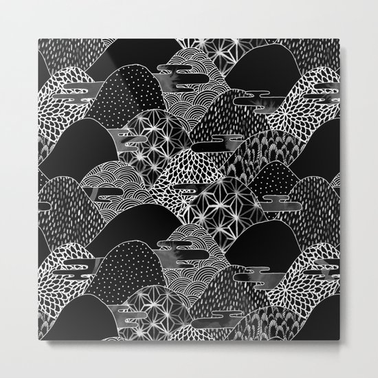 Cosmic Mountains II Metal Print
