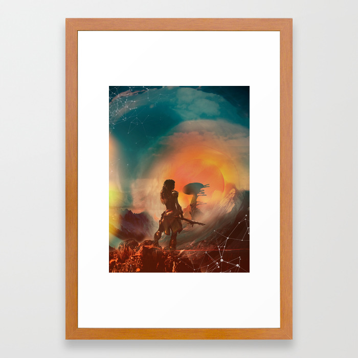 Horizon Zero Dawn Poster Game Print Fan Artwork Game Room Wall