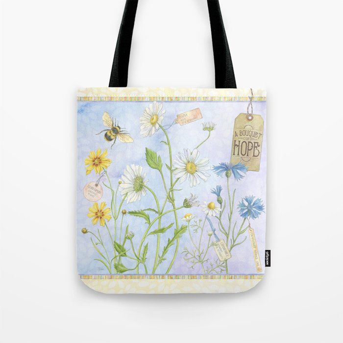 A Bouquet of Hope Tote Bag