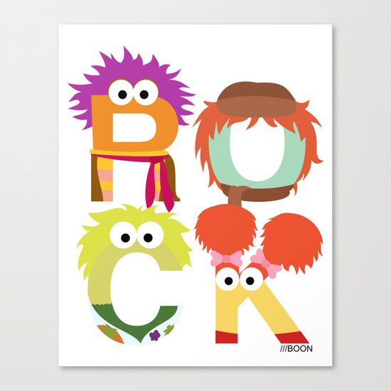 A Fraggle "ROCK" Canvas Print