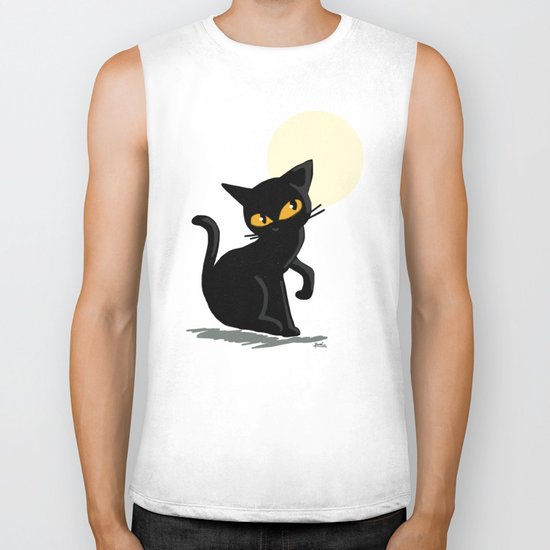 Red night Biker Tank