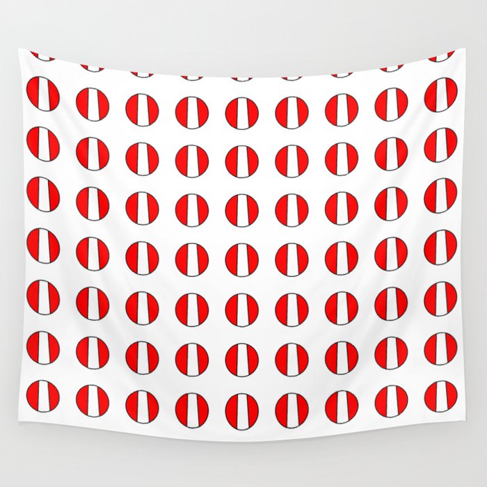 Flag Of Peru 5 Peruvian Lima Latin America America Quechua Aymara Andean Arequipa Piruw Wall Tapestry By Oldking Society6
