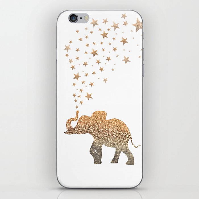 GOLD ELEPHANT iPhone Skin