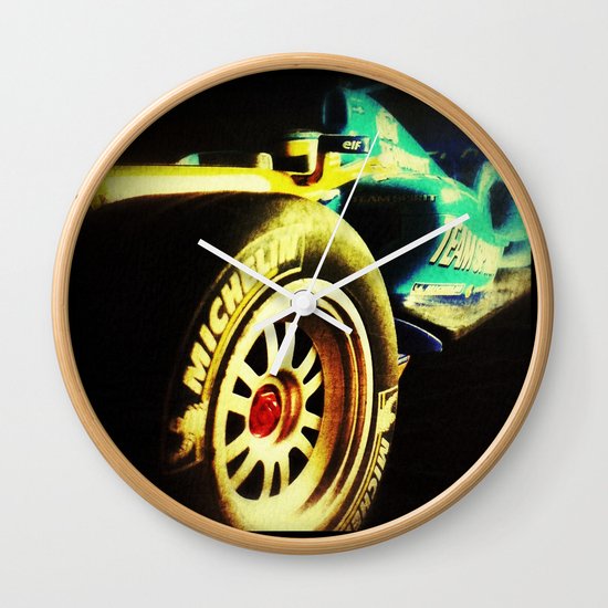 Formula 1 Wall Clock