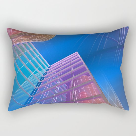 citylines -6- Rectangular Pillow