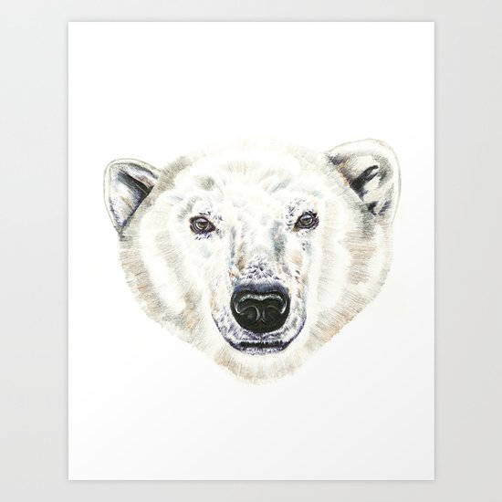 Polar Bear! Art Print