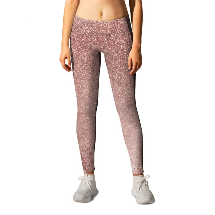 Glitter mesh 2025 leggings