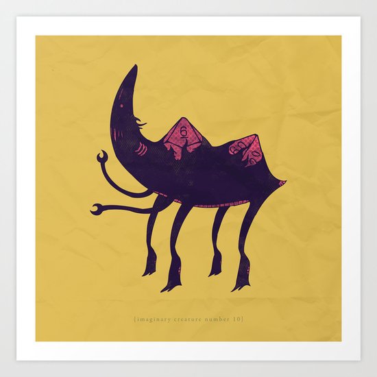 d10 Art Print