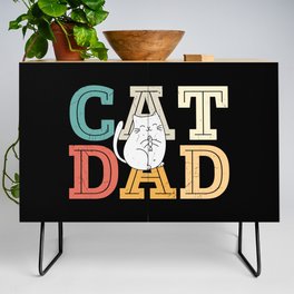 Cat Dad Credenza